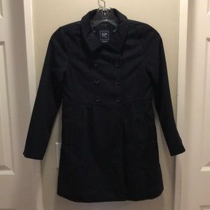 Gap Navy Pea Coat for Girls- worn once!